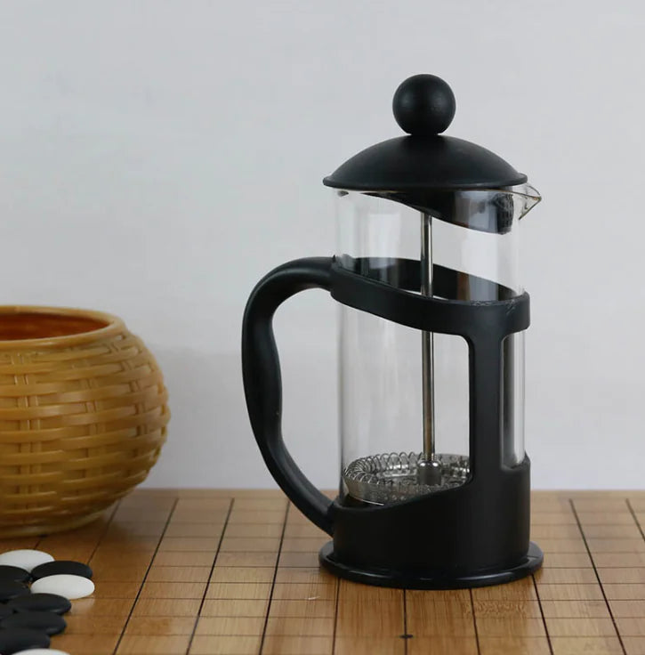 French Press Tea and Coffee Maker with Milk Frother