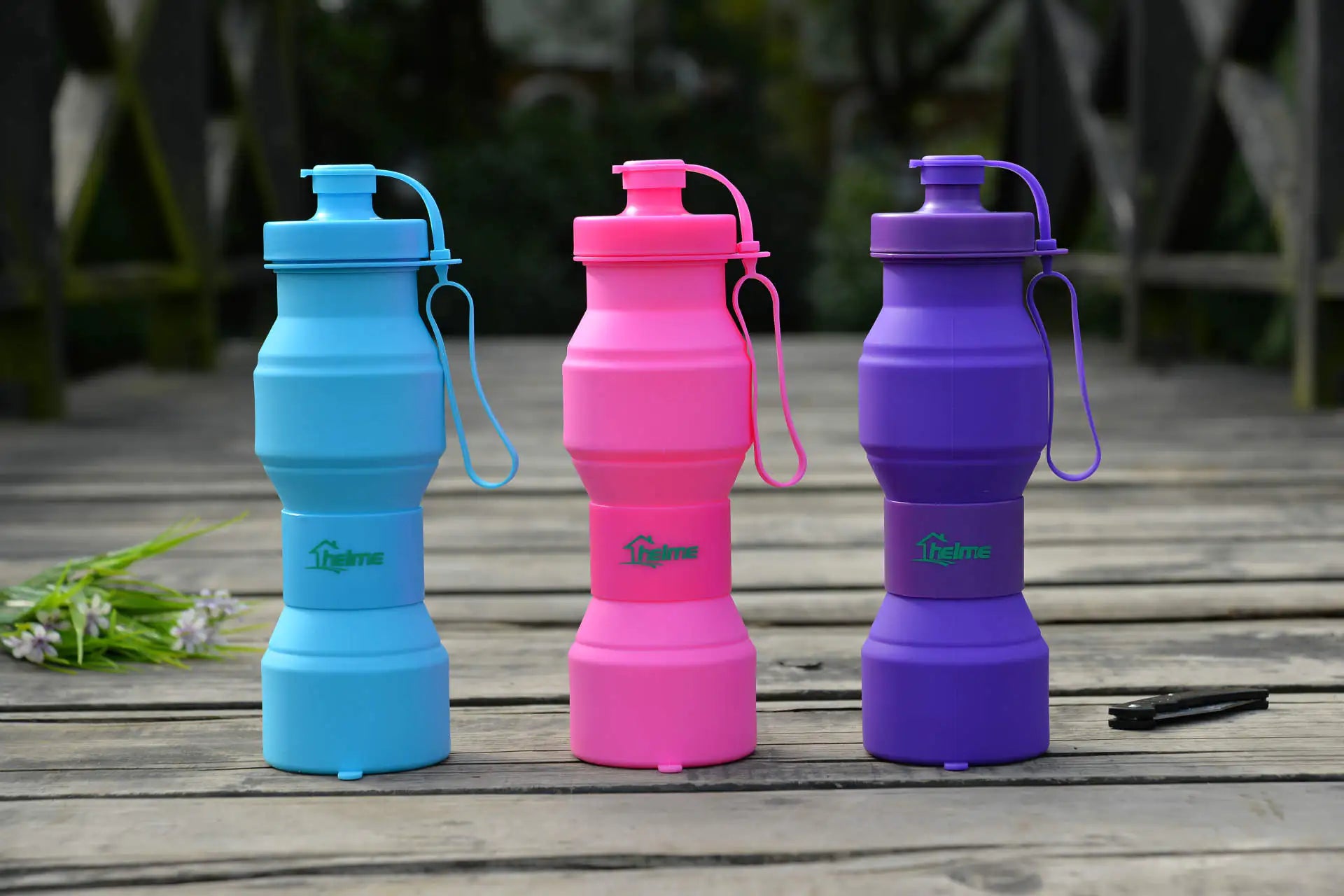 Silicone Folding Water Bottle
