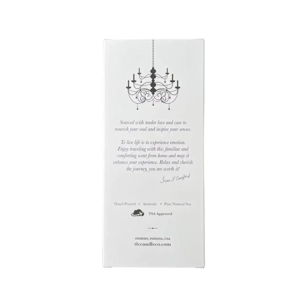 Travel Candle with Matches - Pomme Cider