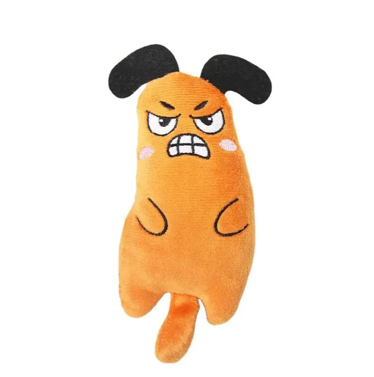 Cat Pet Plush Embroidered Mint Toys