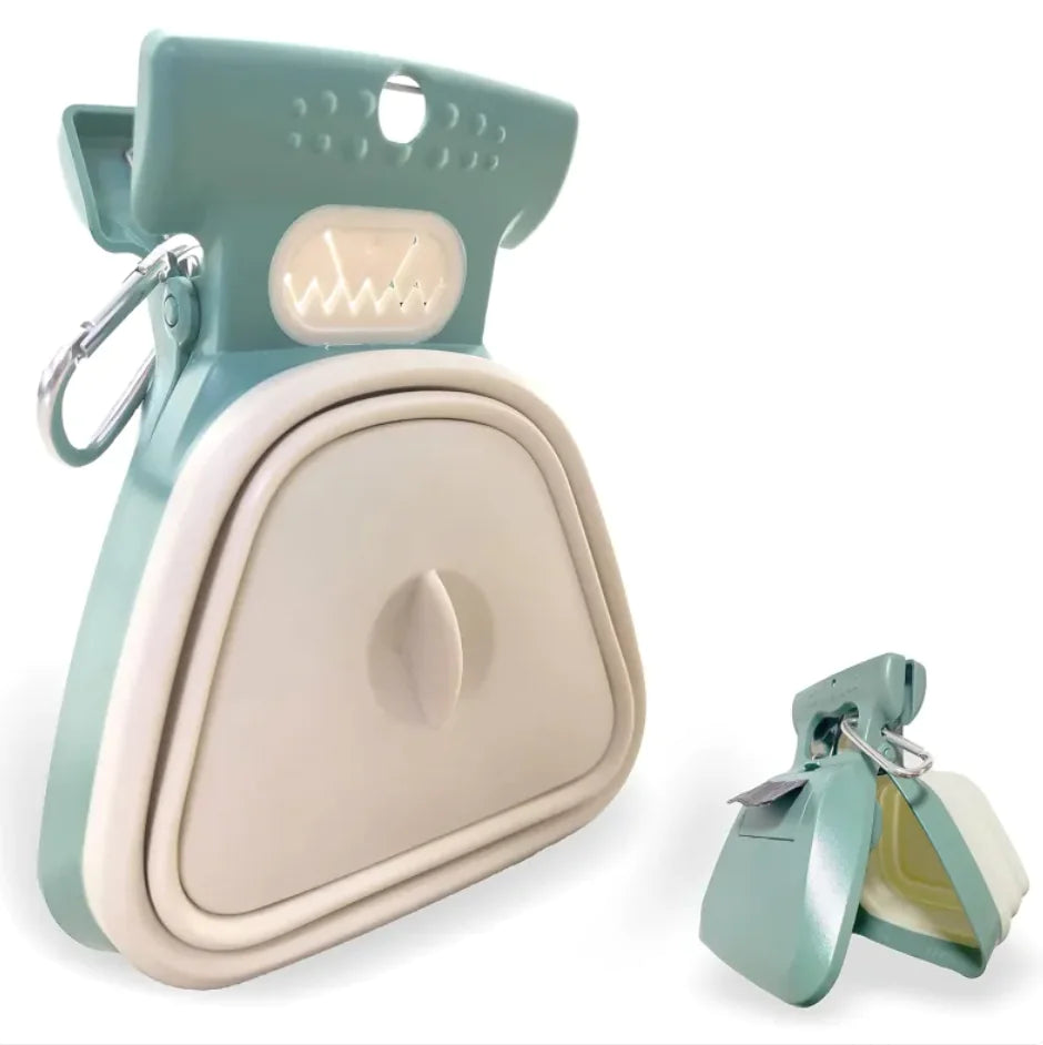 Portable Handheld Pooper Scooper with Waste Bag Holder