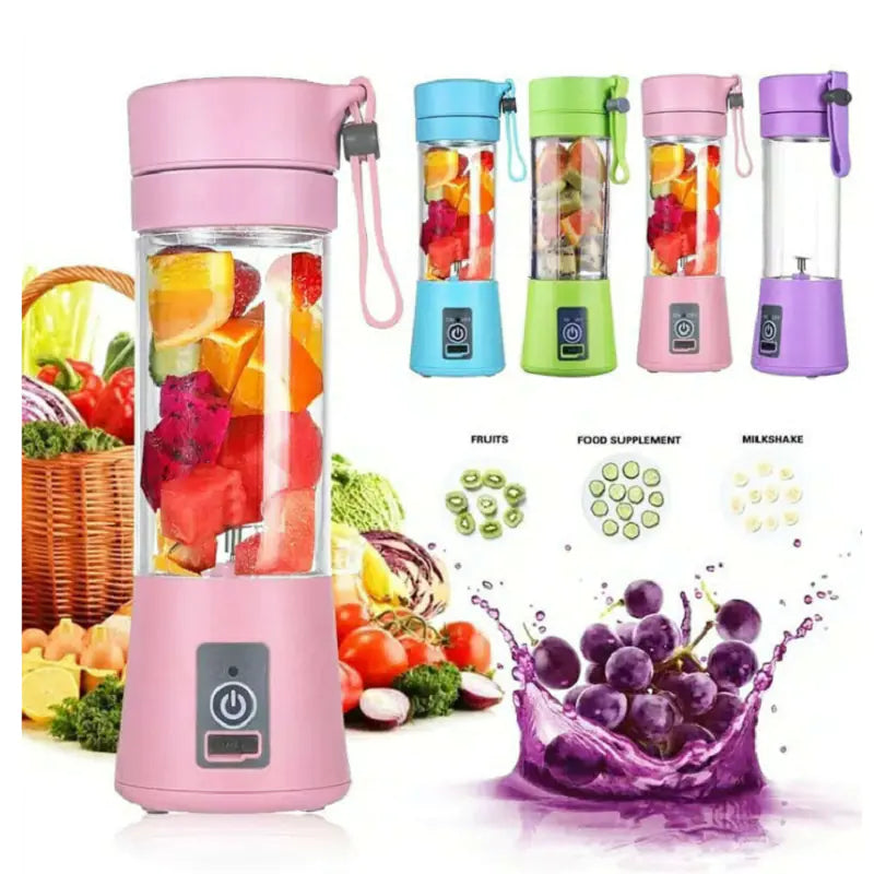 USB Rechargeable Portable Blender for Fruit Juices