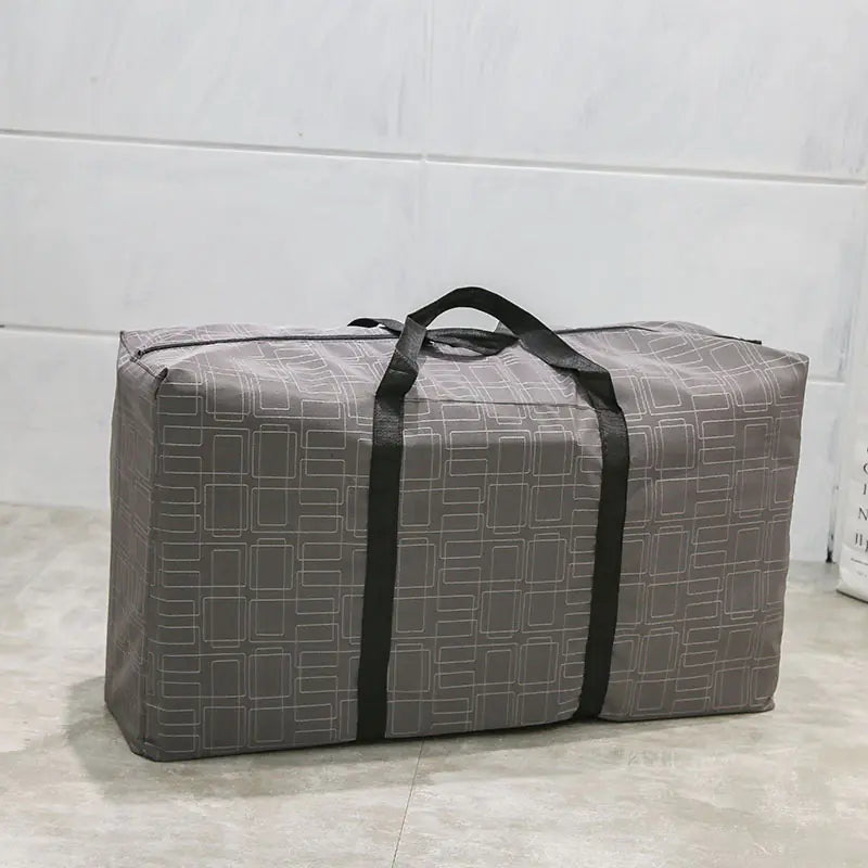 Quilt Storage Bag for Organizing Bedding and Blankets