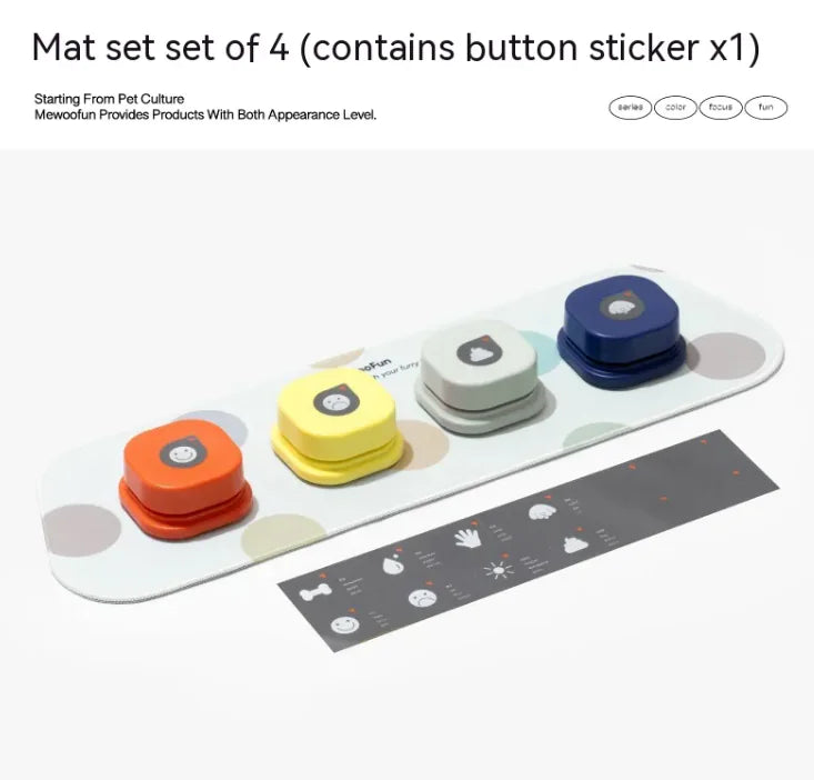 Pet communication buttons