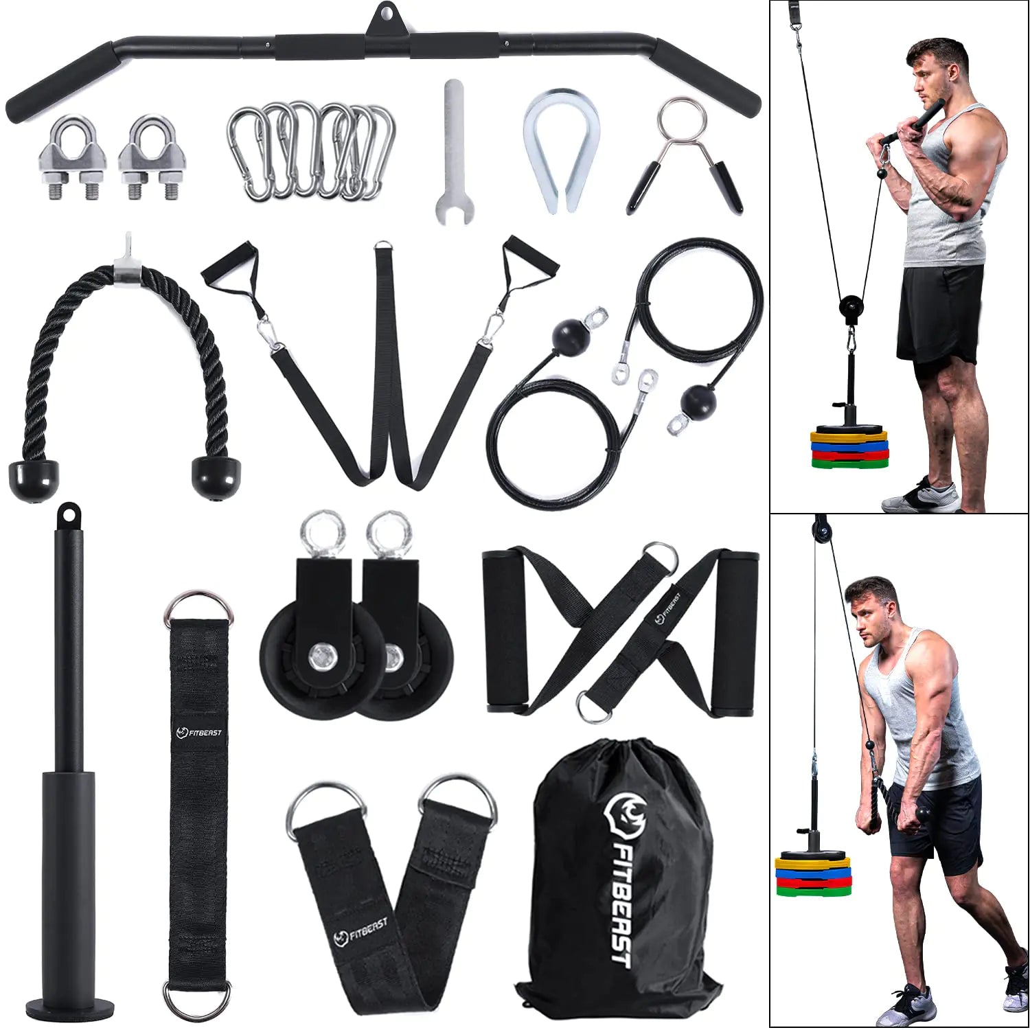 FitBeast Pulley System