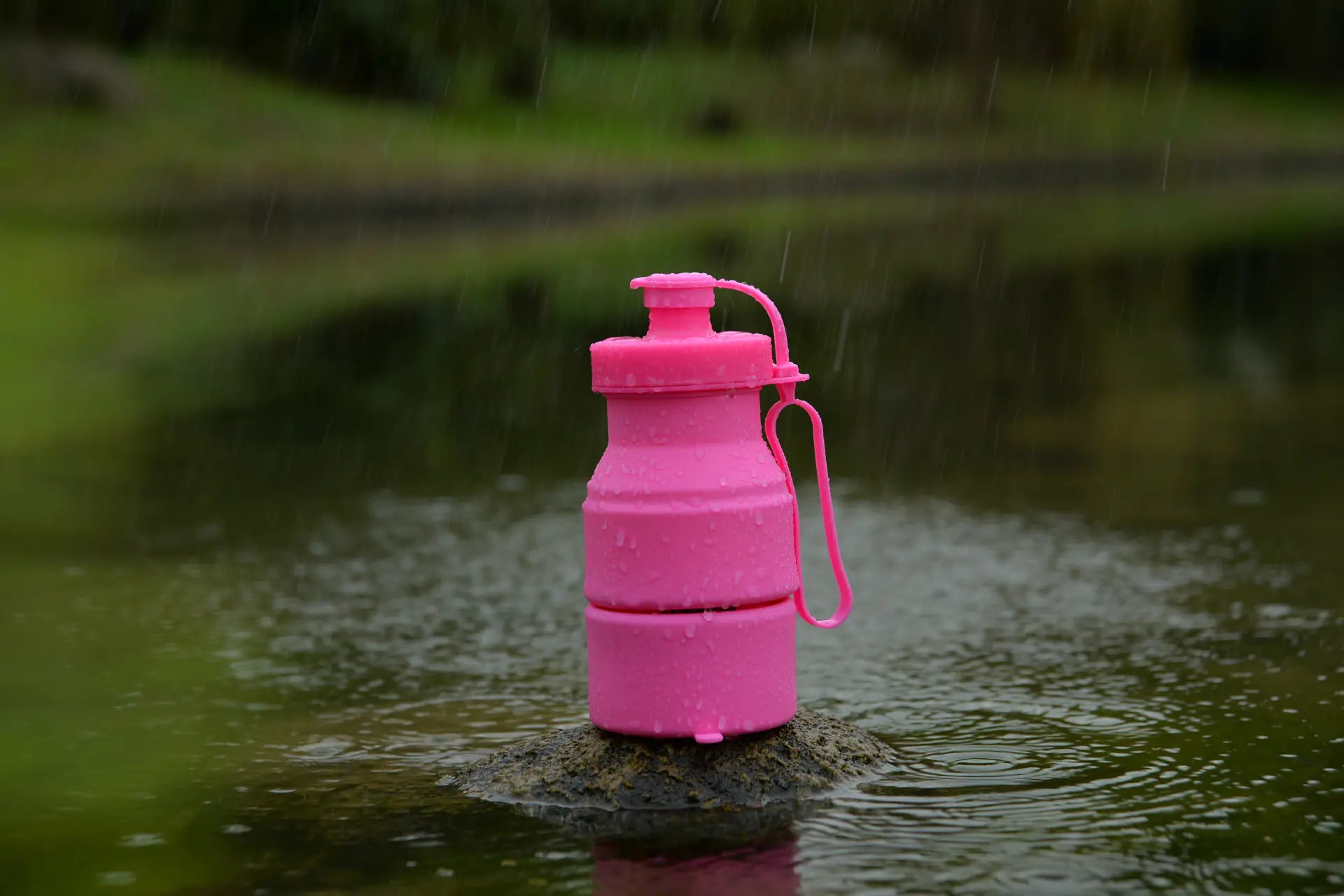 Silicone Folding Water Bottle